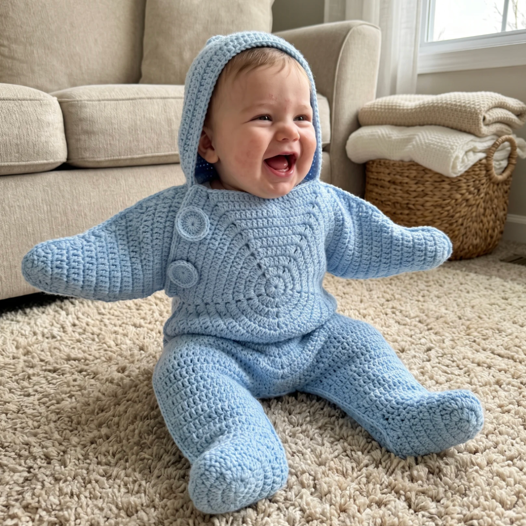 Star Baby Cuddle Suit