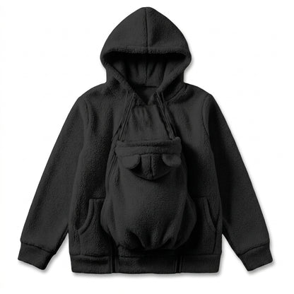 BabyWrap 2 in 1 Baby Carrier Hoodie Stay Warm Hands Free.